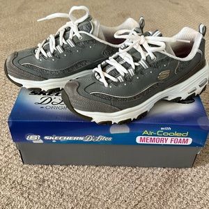 Women’s Skechers D’Lites with Air Cooled Memory Foam